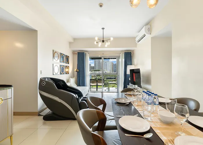 Spacious Unit & High-floor Near Of Dreams, Airport, Okada, And Solaire Casino 아파트